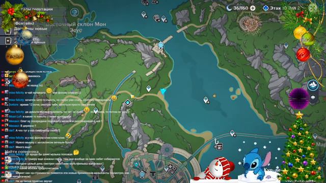 Genshin Impact  Чистим карту
