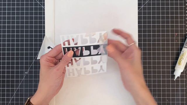 Distress Oxide Spray Happy Birthday Card With Channin