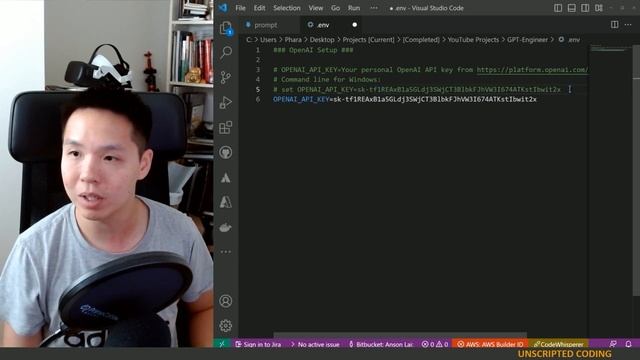 GPT Engineer - Using AI To Create Template For Firebase Web App | Unscripted Coding