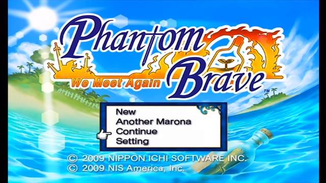 Phantom Brave: We Meet Again - Title Screen