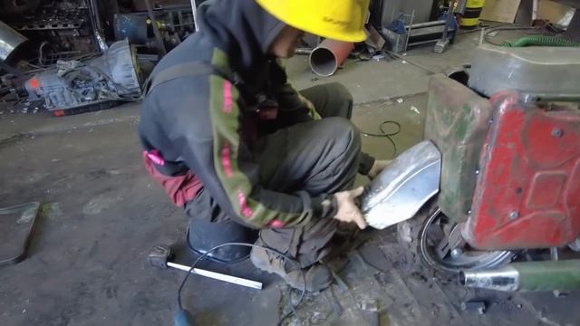 Скотоцикл   ИЖ с ВАРИАТОРОМ!! Запилили корму