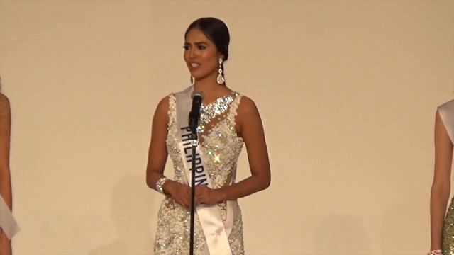 Miss International 2015 | Top 10 Speech | Shinagawa Prince Hotel