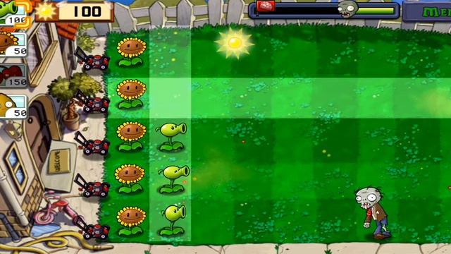 1 часть растения против зомби