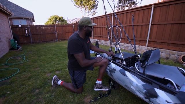 [3WATERS BIG FISH 120] My KAYAK And How I Prep, And Rig It For BASS FISHING