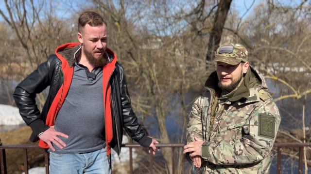 Небольшое интервью с воином Антонием. Приношу извинения за ребенка