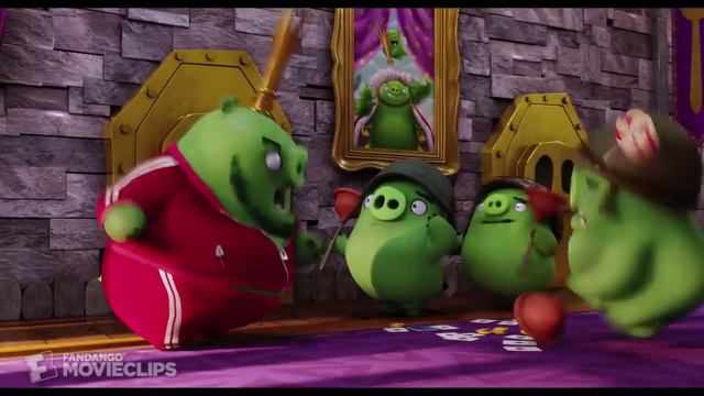 The Angry Birds Movie but only with original game Audio