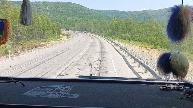 со стажером(Мишаня), мчим на Якутию