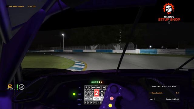 IRacing - 22S2 - Ferrari 488 GT3 - IMSA - Sebring - Nic