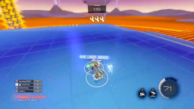 DESTROYING My Friend In Rocket League Knockout