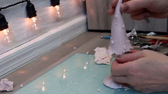 How To Make These Clay Mushrooms.  Fairy Garden Mushrooms. Mushroom Forest.  Cosclay Polymer Clay.