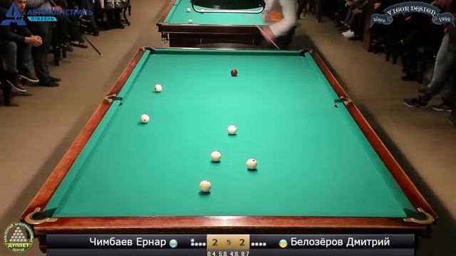 1/4 Открытого Кубка Одессы: ЕРНАР ЧИМБАЕВ - ДМИТРИЙ БЕЛОЗЁРОВ