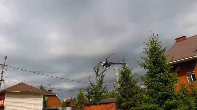 Автопилот на вертолете T Rex 500 PRO P9x V2 Loiter Test 31 05 17г  Autopilot AC3 4 6