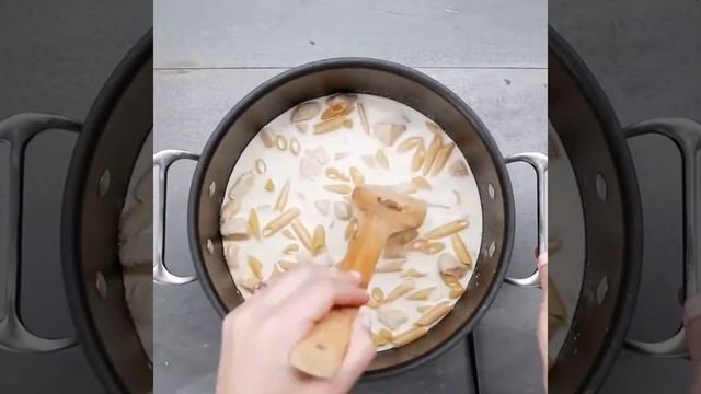 Макароны с курицей