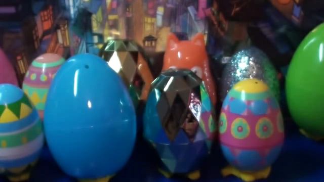 A COLLECTION OF SURPRISE EGGS - ANGRY BIRDS MONSTERS INC LALALOOPSY BIG HERO 6