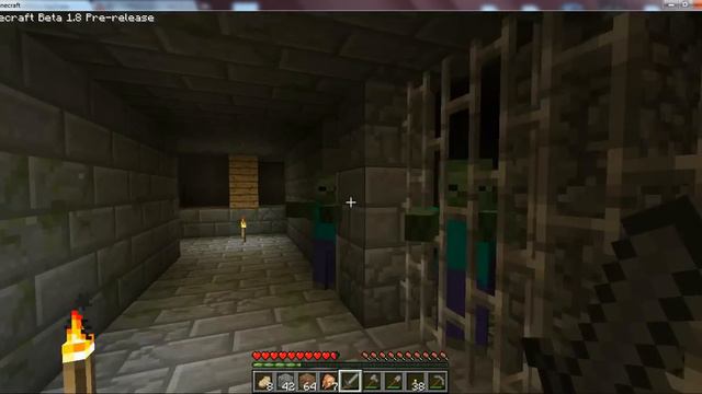 Minecraft 1.8 I FOUND THE STRONGHOLD!!!!!!! And New Stone Blocks :P