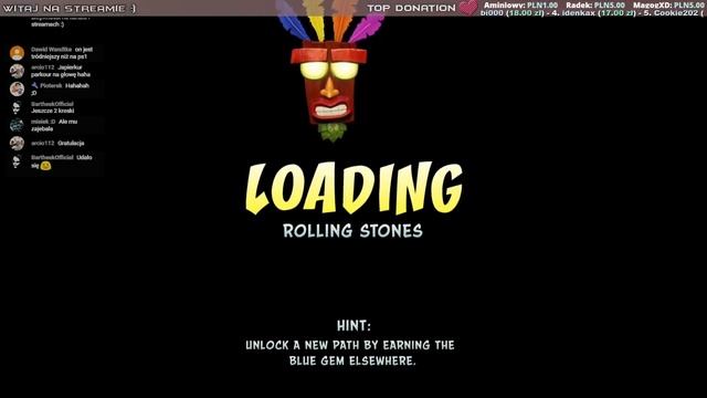 ? LIVE Wakacyjne Granie - Crash Bandicoot N. Sane Trilogy ( 1 )  PS4 PL
