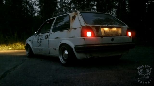 Volkswagen Golf 1.3 1988 Backfire