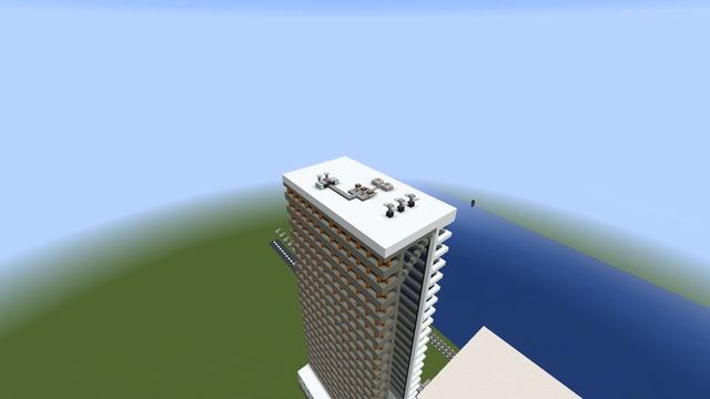 Город в майнкрафт часть 2 таймлапс и Стройка небоскребов