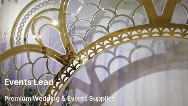 Blossoming Gardenia Arch By Events Lead Supplies