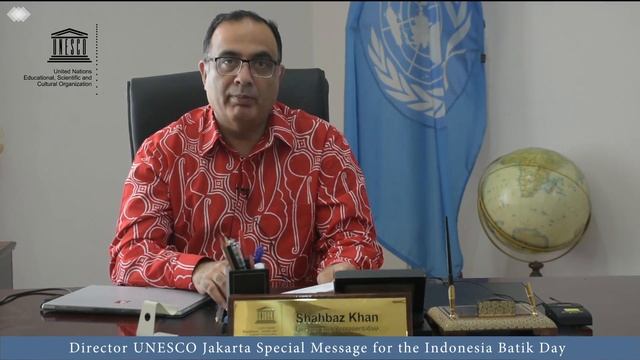 Video Message On National Batik Day 2018