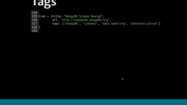 Schema Design In MongoDB