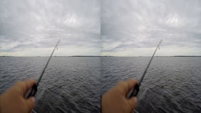 Сорокошичи. За крупным окунем. Ищем судака.. 3D видео. Sony HDR-TD10E