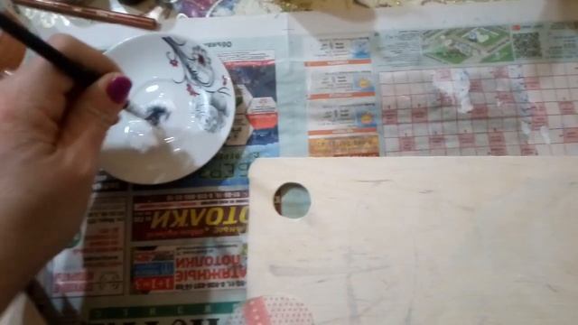 Мастер-класс по декорированию доски к Пасхе в технике 