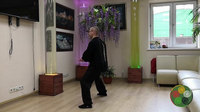 Тайцзицюань 18 форм. Шаг за шагом. 3-я форма.