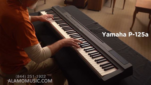What makes the new Yamaha P-125a unique from it previous P-125?