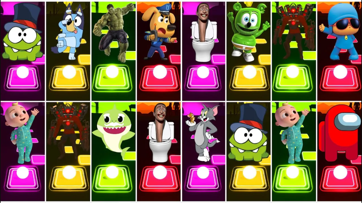 Oddbods Bubbles All Video Megamix ? Cocomelon Friends ? Baby Shark ? Skibidi Toilet. Кто победит?