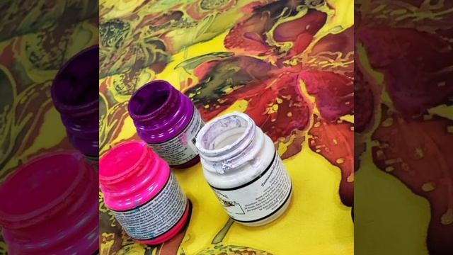 Amazing Dream Dress .Painting On Silk.Batik.