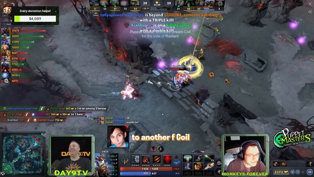 Even TI Winners Had No Chance In This Dota Show Match