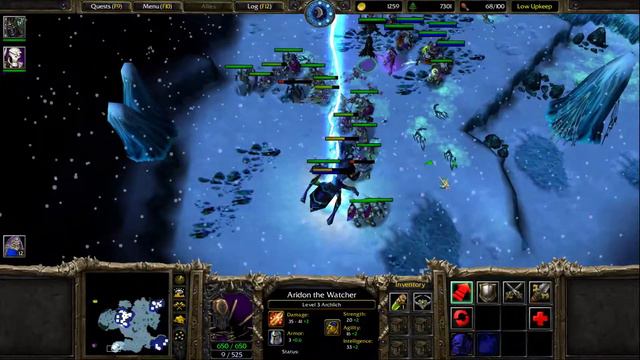 Warcraft III Custom Campaign: Legends Of Arkain First Undead Book Part 1