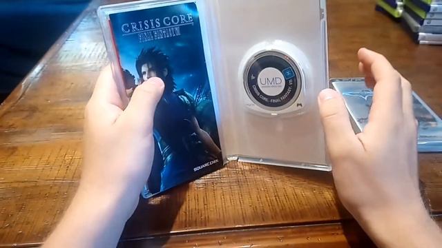 Обзор - распаковка Psp Crisis Core Final Fantasy Vii и Kingdom Hearts Birth By Sleep