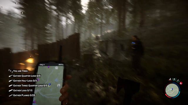 Sons Of The Forest Gameplay Part 5 - Finished Building The Log Cabin And Explored The Cave Beneath