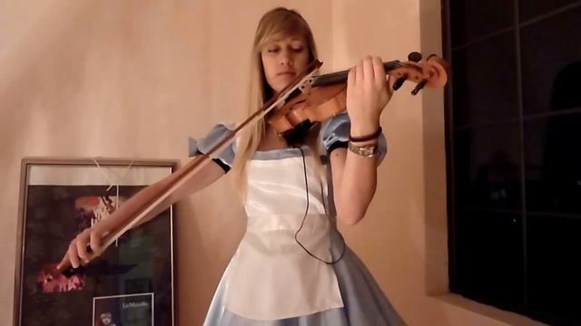 Lara Plays The Theme From 'Alice: Madness Returns' On Violin, As Alice!