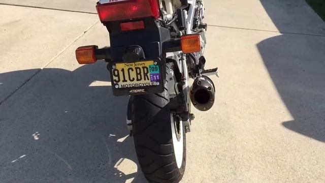 1991 CBR 600 F2 - running on 3 cylinders