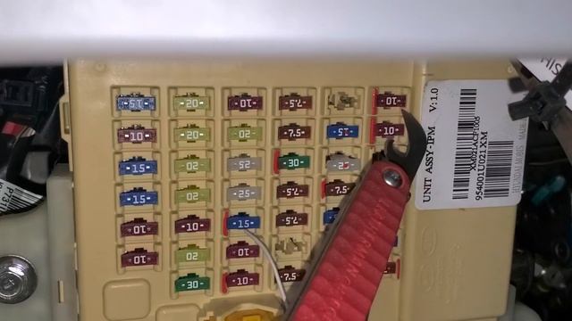 2011 Kia Sorento Radio Fuses