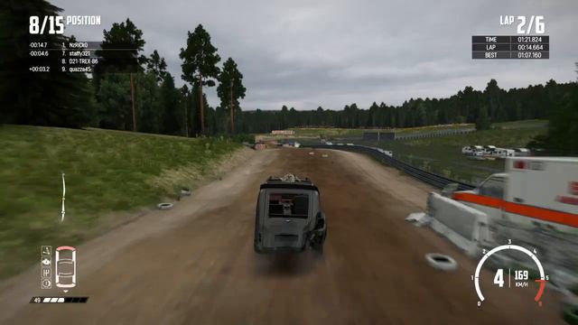 Wreckfest Hearse Vs Speedbird