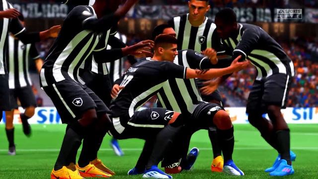 FIFA 22|Corinthias Vs Botafogo Ft.Hulk,Cassio,Arana | Campeonato Brasileiro|COM IMAGENS