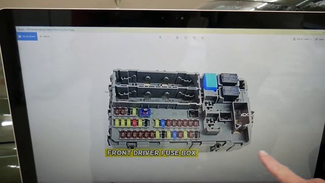 HONDA ODYSSEY REAR POWER OUTLET SOCKET FUSE LOCATION, PHONE NOT CHARGING FUSE 2011-2017