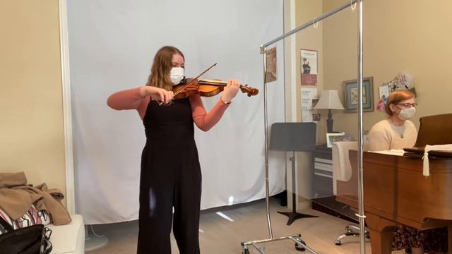 Brooke Baird Glazunov Violin Concerto No. 1 In A Minor, 1st Movement