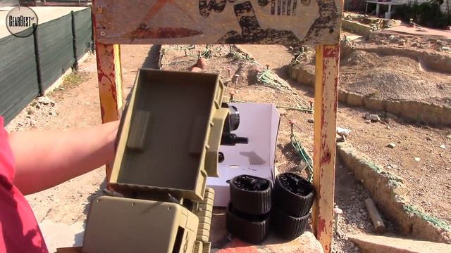 Unboxing E Test Della ZG - C1231WS - 1:12  RC Snow E Sand Crawler #recensione