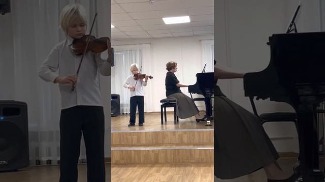 Святослав Семенищев (7 лет). О. Ридинг Концерт Соль мажор, 1 часть.