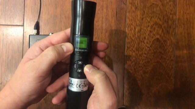 Shure ur смена мощности rf