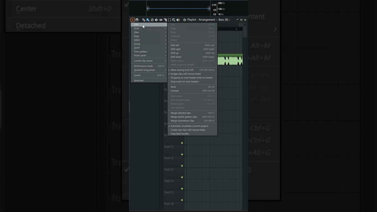 При нажатии Shift+прокрутка колеса мыши двигается семпл (Решено). #flstudio #phonk