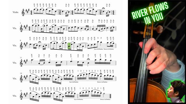 River Flows In You - VIOLIN