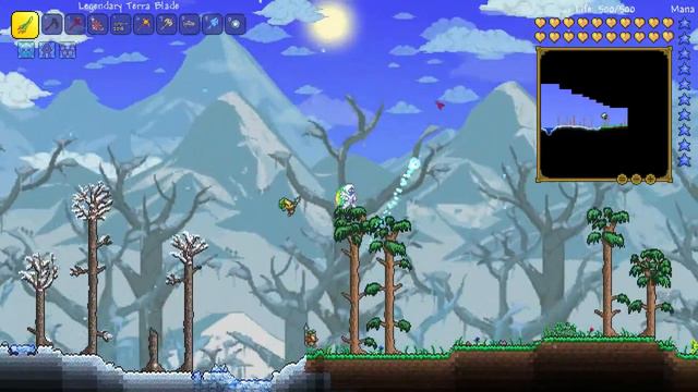 Terraria: МОЙ ПЕРСОНАЖ И ОРУЖИЕ.