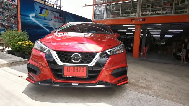 ชุดแต่ง Nissan Almera VazoomaX หล่อลงตัว By Tj-club แต่งรถ Tel 0909546999