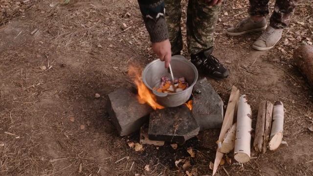 Кухня Там где я Овощное рагу со свининой в казане!